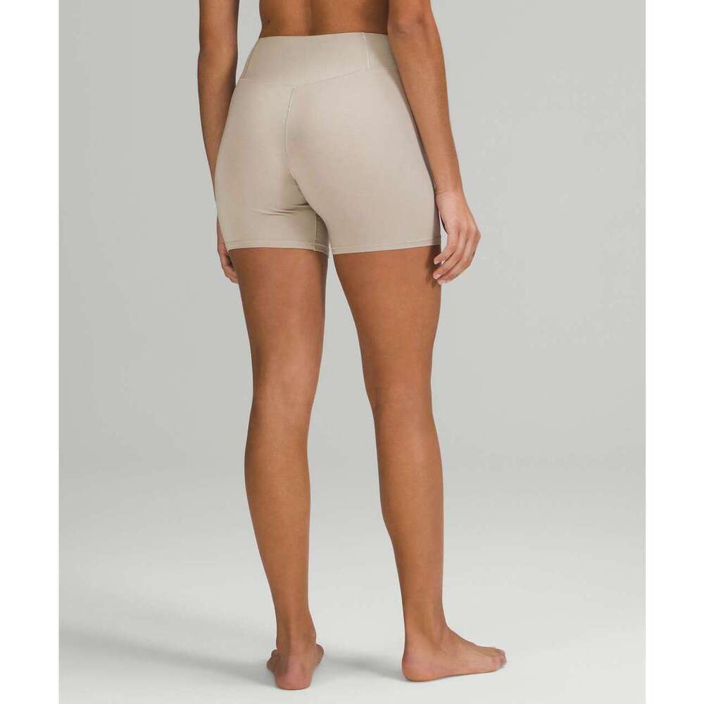 Lululemon UnderEase Super-High-Rise Shortie Underwear, Raw Linen, Size XS